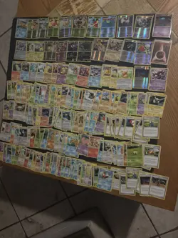 Vintage Pokemon Card Lot Holo Reverse Holo Fire 190 cards butterfree Persian - Image 1