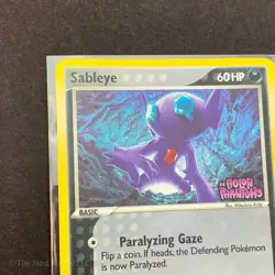 Sableye 31/110 Holo EX Holon Phantoms Stamped Vintage TCG Pokemon Card VLP 2006 - Image 5