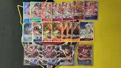 ONE PIECE Card Game OP11 JPN - Lot of 19 (15 SR + 2 SEC + 2 Parallels) - Image 1