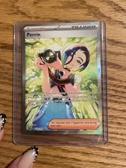 Pokemon TCG Twilight Masquerade Perrin 220/167 Special Illustration Rare Card - Image 1