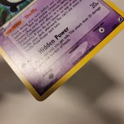 Unown X X/28 - EX Unseen Forces Holo Rare Pokemon Card - MP - - Image 2