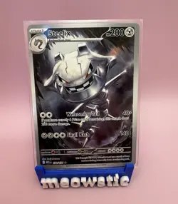STEELIX #150/132 - Illustration Rare Mega Evolution Pokemon Card - NM/M - Image 1