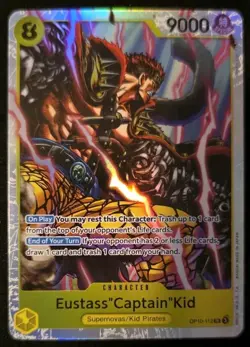 One Piece Card Game - Eustass "Captain" Kid (OP10-112 Royal Blood) - Image 1