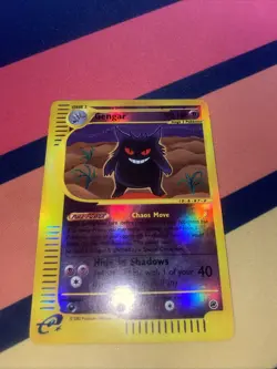 Gengar - 48/165 - Pokemon Expedition Reverse Holo Rare Card - Image 1