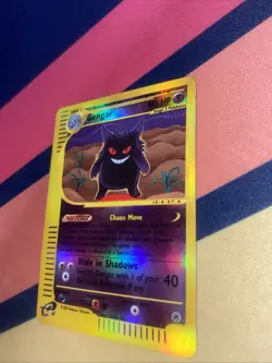Gengar - 48/165 - Pokemon Expedition Reverse Holo Rare Card - Image 3