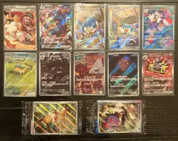Pokemon Mixed Lot Of 12 Cards! Pokemon Holo/Art Rare/Illustration - Image 1