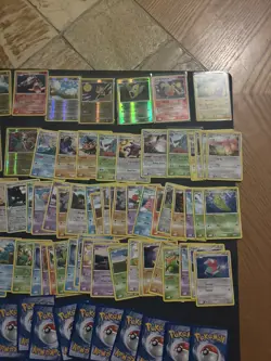Vintage Pokemon Card Lot Holo Reverse Holo Fire 124 cards 2008 Eevee Pikachu - Image 5