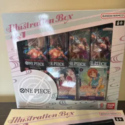 One Piece Card Game Illustration Box Vol. 1 & 2 - New/ Sealed Box Bandai Promo - Image 2