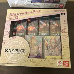 One Piece Card Game Illustration Box Vol. 1 & 2 - New/ Sealed Box Bandai Promo - Image 3