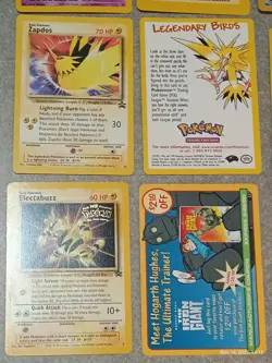 Lot of 14 Pokemon 1999-2001 Movie Promo Cards Rare Holo with Inserts - Image 3