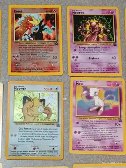 Lot of 14 Pokemon 1999-2001 Movie Promo Cards Rare Holo with Inserts - Image 4