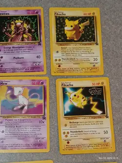 Lot of 14 Pokemon 1999-2001 Movie Promo Cards Rare Holo with Inserts - Image 5