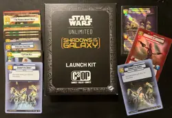 Shadows of the Galaxy Star Wars Unlimited TCG Launch Kit New! W/ Bonus Cards - Image 1