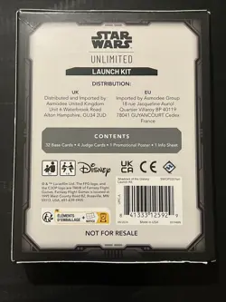 Shadows of the Galaxy Star Wars Unlimited TCG Launch Kit New! W/ Bonus Cards - Image 3