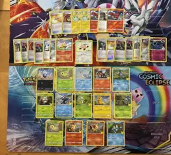 Pokemon Card Lot Holo McDonald’s & Stamped Cards Pikachu Lapras 36 Cards - Image 1