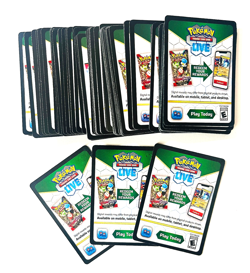 100 Pokemon Trading Card Game Live Scarlet & Violet era sets - Code Cards - Image 1