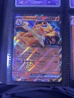 Pokemon TCG Charizard EX 006/165 RR SV2a 151 Card NM Condition - Image 1