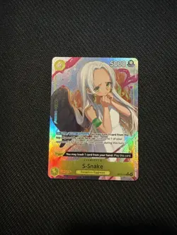 S-Snake (Alt Art) OP13-114 R Carrying on His Will - ONE PIECE Card Game ENGLISH - Image 1