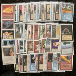 MAGIC the GATHERING 1994 REVISED EDITION STARTER DECK | Open Box With 60 Cards!! - Image 2