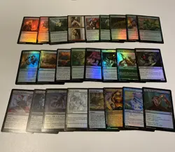 Magic The Gathering MTG Card Lot Of 25 . Lot #192 . ALL FOILS.Start At Low Price - Image 1