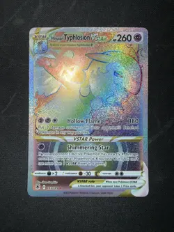 Hisuian Typhlosion VSTAR 193/189 Astral Radiance Secret Rainbow Pokemon Card TCG - Image 2