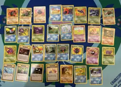 Huge Lot Of 31 Vintage Pokemon Cards Fossil Edition WOTC 1999 Old School - Image 1
