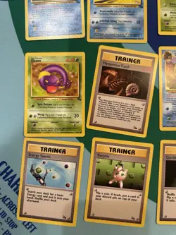 Huge Lot Of 31 Vintage Pokemon Cards Fossil Edition WOTC 1999 Old School - Image 5