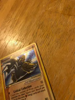 Pokemon Groudon Gold Star Holo Rare Card 111/113 Delta Species - Image 3