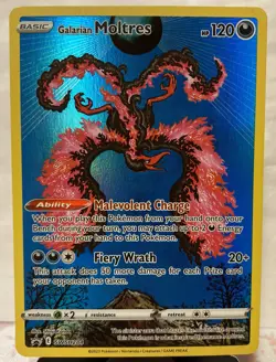 Galarian Moltres SWSH284 SWSH: Sword & Shield Promo Cards Holo - Image 2