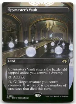 Spymaster's Vault (Borderless) #358 MTG Modern Horizons 3 NM X1 - Image 1