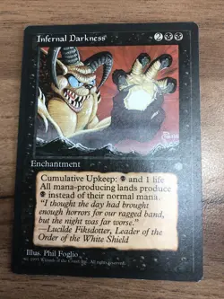 Infernal Darkness X1 Ice Age NM Cond See Pics Front/back - Image 1