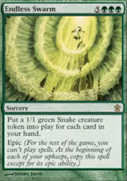 Endless Swarm ~ Lightly Played Saviors of Kamigawa MTG Magic UltimateMTG Green C - Image 1