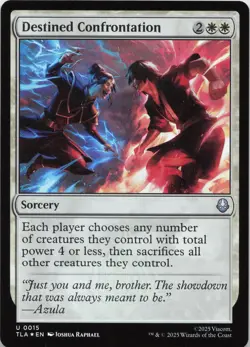 Destined Confrontation - FOIL - U Avatar: The Last Airbender 15 - MTG - Image 1