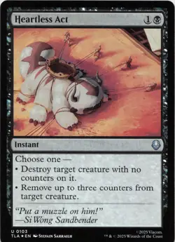 Heartless Act - FOIL - U Avatar: The Last Airbender 103 - MTG - Image 1