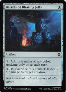 Barrels of Blasting Jelly - FOIL - C Avatar: The Last Airbender 254 - MTG - Image 1