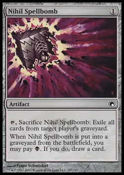 MTG NIHIL SPELLBOMB EXC - BOMBARCANA NICHILISTA - SOM - MAGIC - Image 1