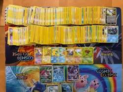 Vintage Pokemon Card Lot Holo Etc MP-Damaged Arceus Sylveon Pikachu Fire - Image 3