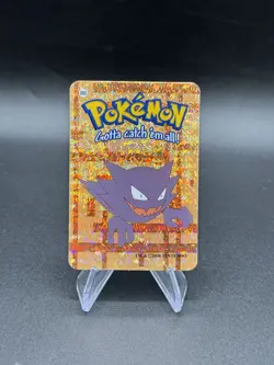 Haunter Rare Holo Pokemon Vintage Vending Prism Sticker Nintendo 2000 - Image 1