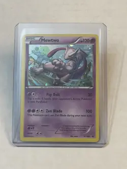 Pokemon TCG Mewtwo XY100 XY Black Star Promo Holo 2015 NICE LOOK!! - Image 1