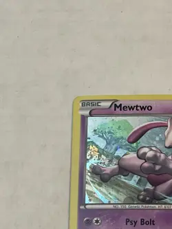 Pokemon TCG Mewtwo XY100 XY Black Star Promo Holo 2015 NICE LOOK!! - Image 4