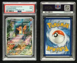 Full Art - Charmander (Pokemon Center Stamp) Pokemon Black Star Promo PSA 9 MINT - Image 3