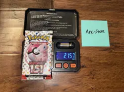 Heavy!! 21.57g Pokemon 151 Booster Pack 🔥🔥 Factory Sealed New - Image 1