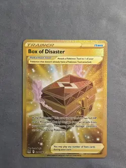 Box of Disaster 214/196 Secret Rare SWSH: Lost Origin Pokemon TCG NM - Image 1