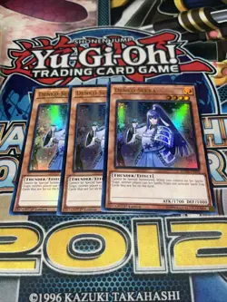 Yugioh x3 Denko Sekka - DUDE-EN030 - 1st Edition - Ultra Rare Playset - Image 1