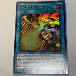 Blaze Cannon - LED7-EN005 - Ultra Rare 1st Edition LP Yugioh TCG - Image 1