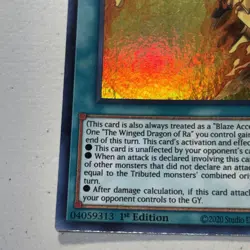 Blaze Cannon - LED7-EN005 - Ultra Rare 1st Edition LP Yugioh TCG - Image 5