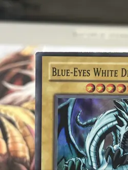 Yu-Gi-Oh Blue-Eyes White Dragon Kaiba SKE-001 Holo Rare 1st Edition - Image 2