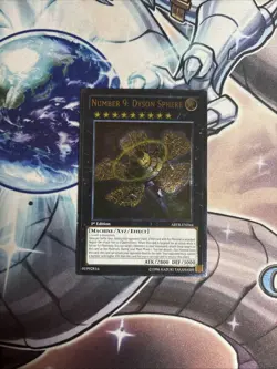 (YVH) Yugioh Number 9: Dyson Sphere ABYR-EN044 Ultimate Rare 1st Ed LP - Image 1