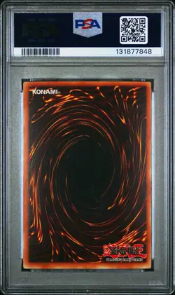 2003 Yu-Gi-Oh! Torrential Tribute Labyrinth of Nightmare LON 1st Ed Ultra PSA 8 - Image 2