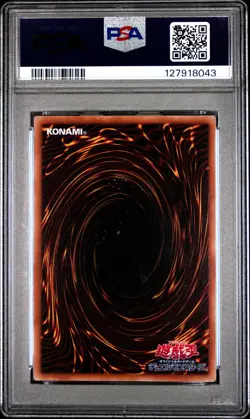 2025 YU-GI-OH! JPN 711E-7-ELEVEN COLLAB PROMO #JP002 DARK MAGICIAN GIRL PSA 9 - Image 2